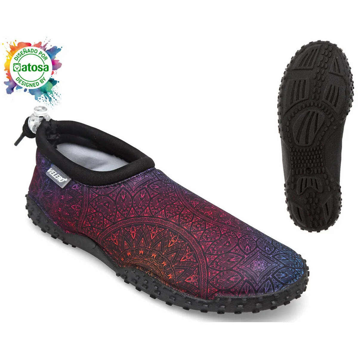 Chaussons multicouleur mandala s112962582. L'univers du discount accessible 24/7 sur Diaytar Sénégal