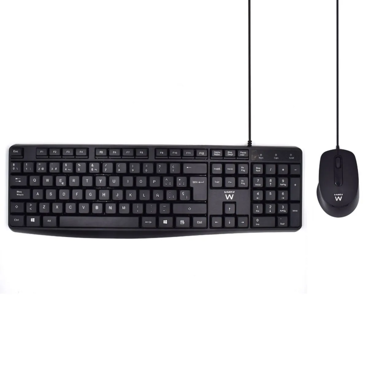 Clavier et souris ewent ew3006 noir espagnol qwerty qwerty s562625280. Diaytar : Votre partenaire e-commerce au quotidien