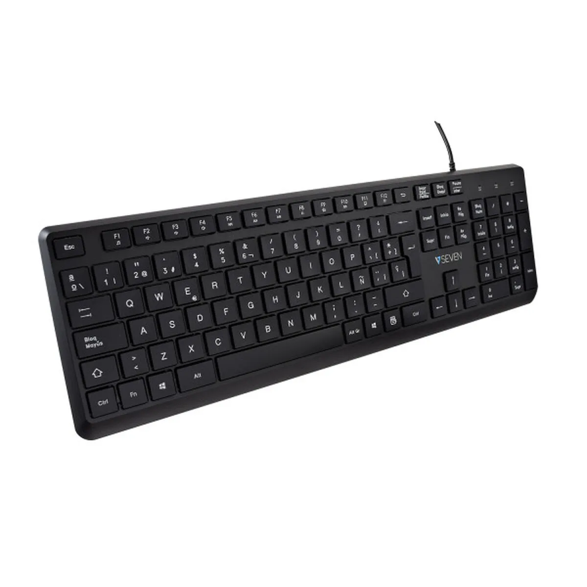 Clavier v7 ku350es noir espagnol qwerty s5526796951. Diaytar : La révolution discount est en marche