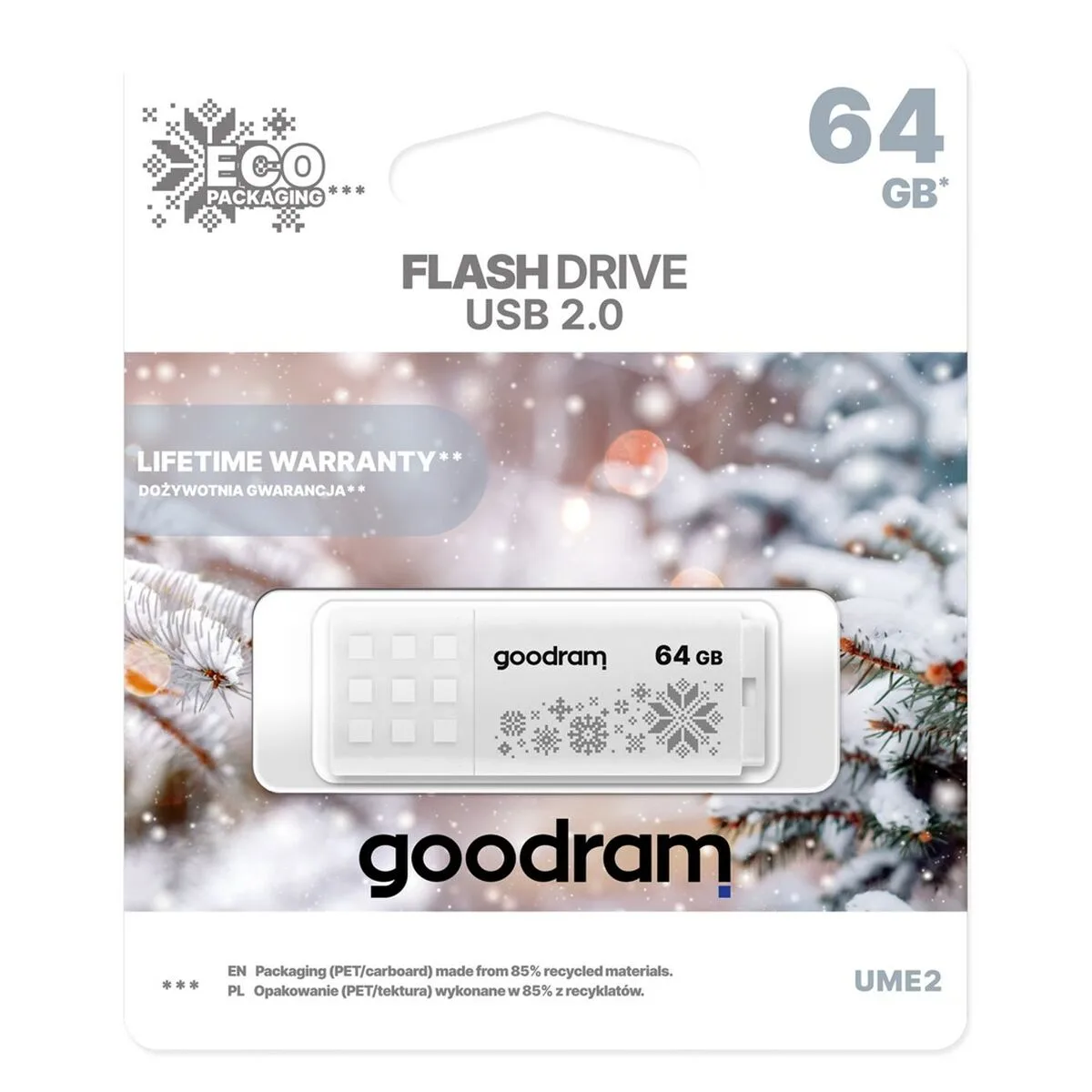 Cle usb goodram ume2 0640w0r11 wi blanc 64 gb s9111499830. Des milliers de références à découvrir sur Diaytar Sénégal
