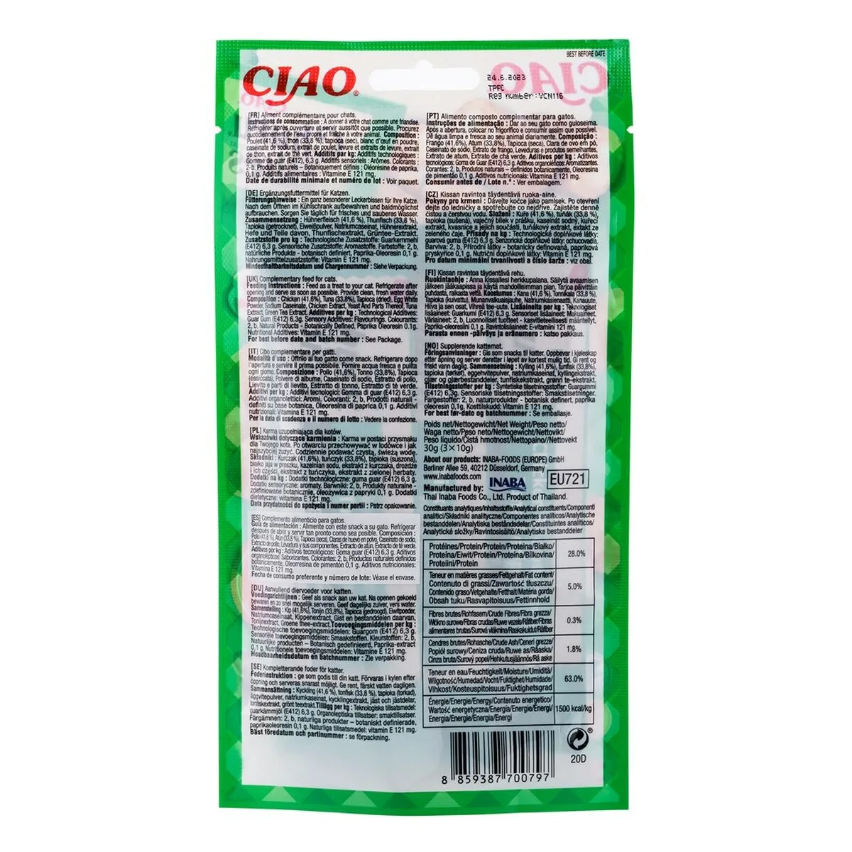 Collation pour chat inaba churu bites poulet thon poisson s911063840. Transformez votre façon de consommer avec Diaytar Sénégal