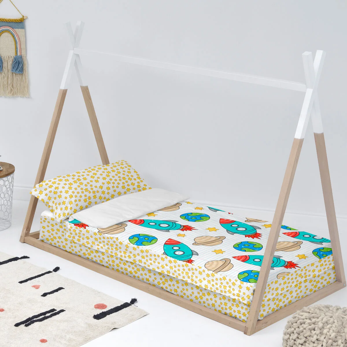 Couette rembourree happyfriday mr fox space rocket multicouleur 105 x 200 cm d161126667. Diaytar Sénégal : Qualité garantie, prix imbattables, livraison rapide