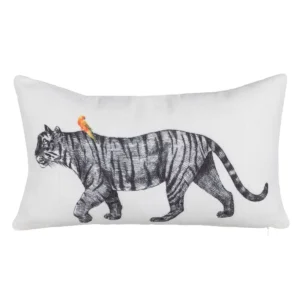 COUSSIN POLYESTER TIGRE 50 X 30 CM