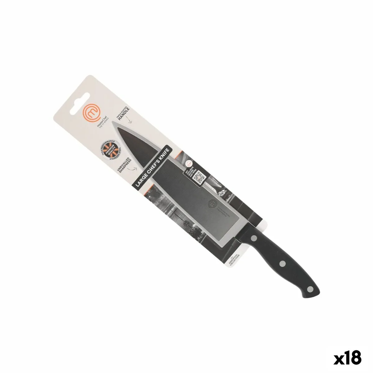 Couteau de cuisine masterchef chef noir argente 20 cm 18 unites s223712055. Diaytar Sénégal : Innovation digitale et prix attractifs
