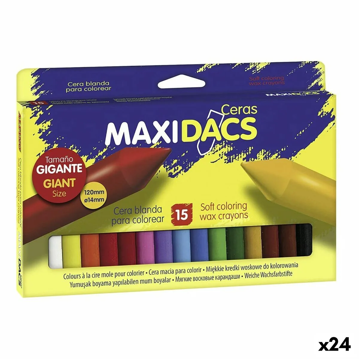 Crayons gras de couleur alpino maxidacs multicouleur 24 unites s843377415. Diaytar : L'e-commerce généraliste qui met le discount à l'honneur
