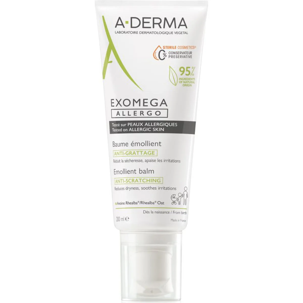 Creme visage a derma exomega allergo 200 ml s0510321832. Diaytar : Parce que bien acheter, c'est économiser