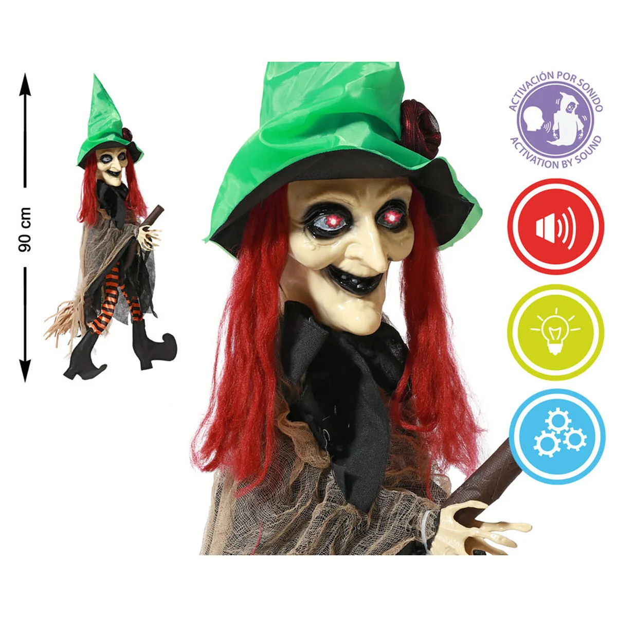 Decoration d halloween sorciere 90 x 13 x 20 cm s113263356. Diaytar : Où vos envies rencontrent votre budget