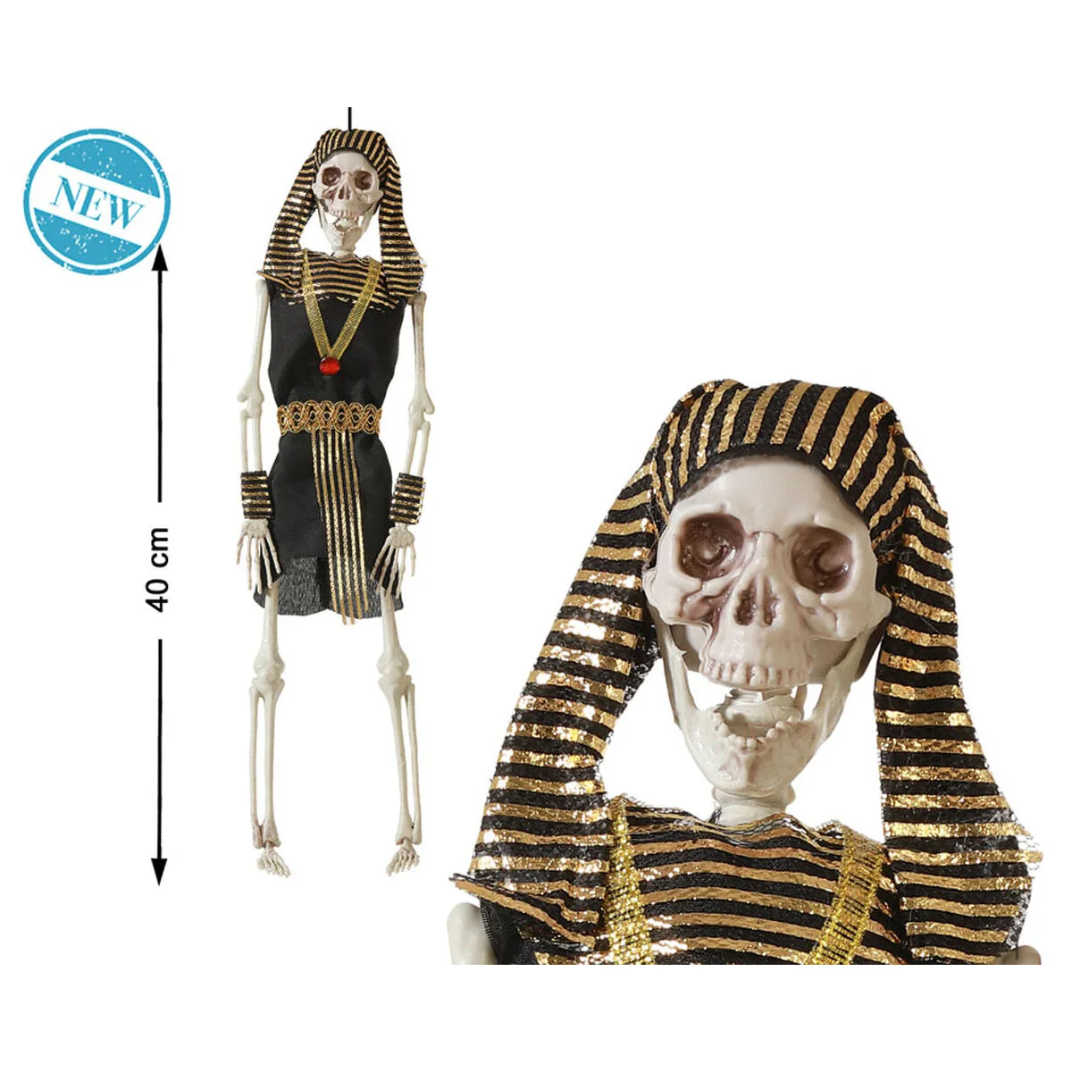 Decoration d halloween squelette egyptien 40 cm s113562886. Diaytar Sénégal : Le choix, la qualité, l'économie réunis