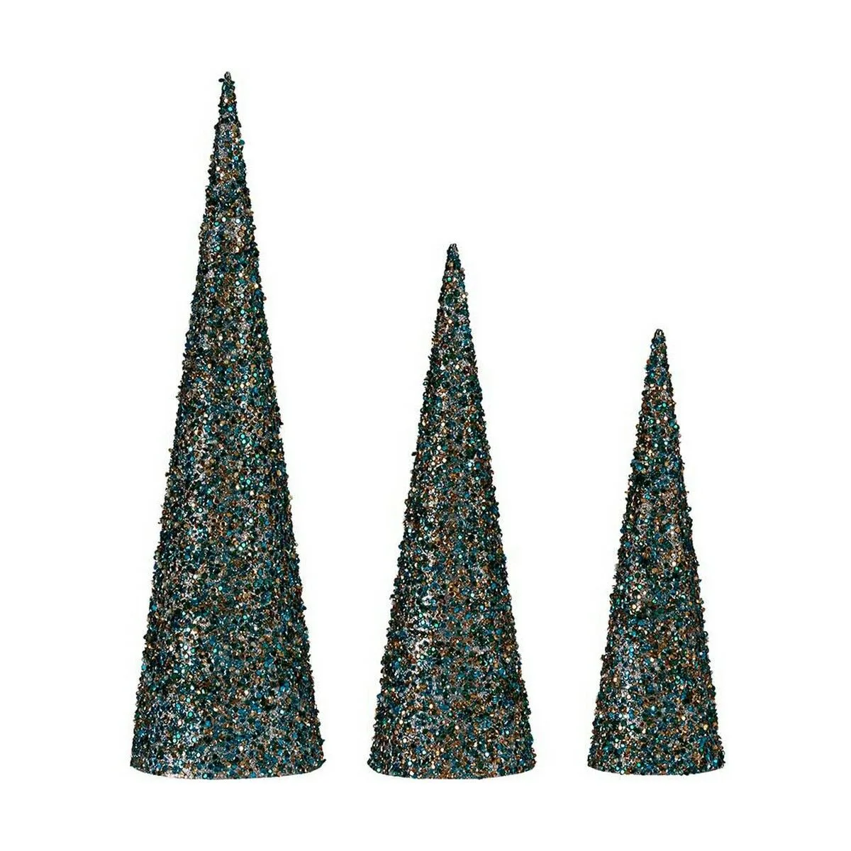 Decorations de noel krist bleu dore paillettes noel 16 5 x 60 x 16 5 cm cones s361204189. Commandez malin, vivez mieux avec Diaytar