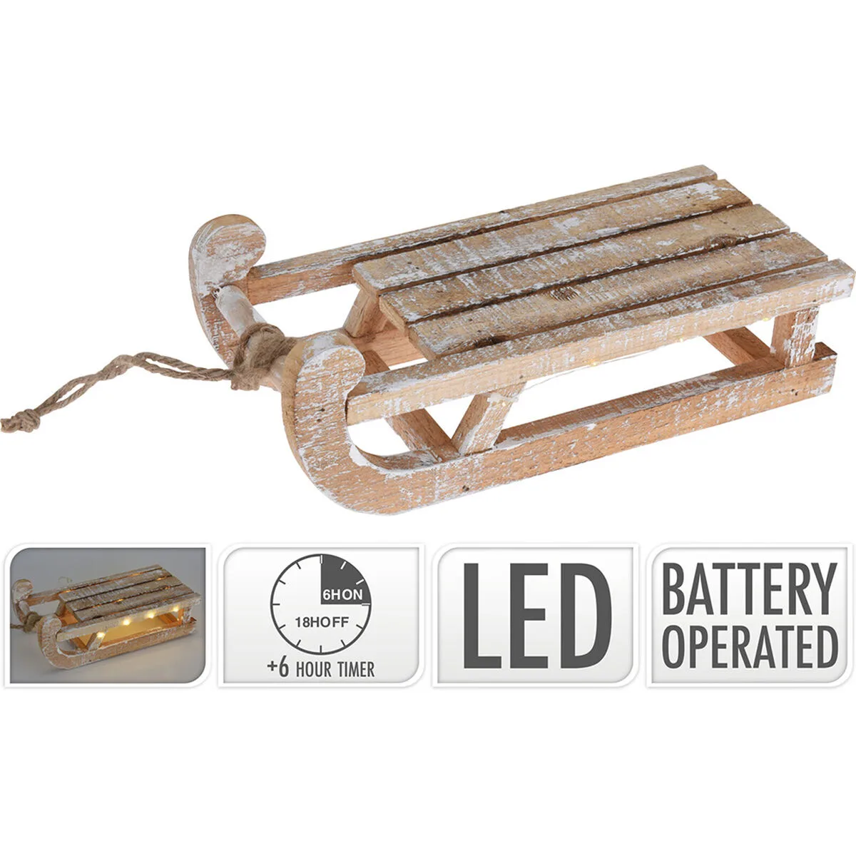 Decorations de noel lifetime blanc naturel enneige 30 cm traineau s792448319. Diaytar Sénégal : Votre destination e-commerce pour des produits de qualité à prix discount