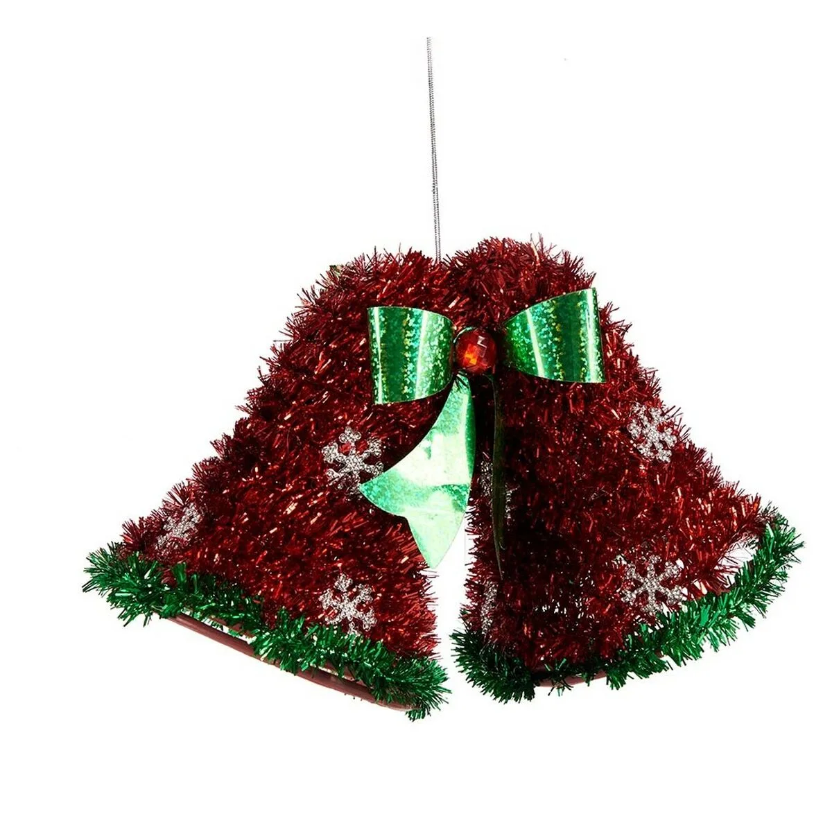 Decorations de noel pendentif cloches guirlande rouge vert 21 x 14 x 10 cm 12 unites s362719334. Catalogue géant, prix mini chez Diaytar Sénégal