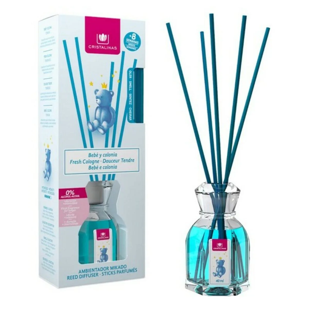 Desodorisant mikado cristalinas bebe 40 ml s058254677. Votre satisfaction, notre priorité chez Diaytar