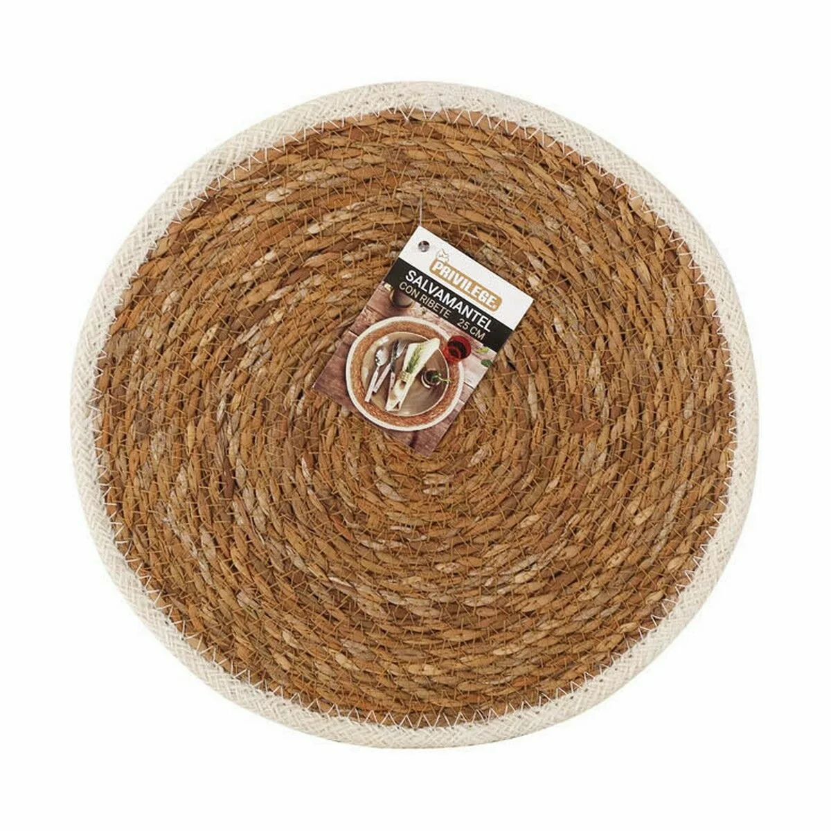 Dessous de plat privilege algues marines marron avec bordure o 25 cm 36 unites s223169014. Diaytar : La révolution discount est en marche