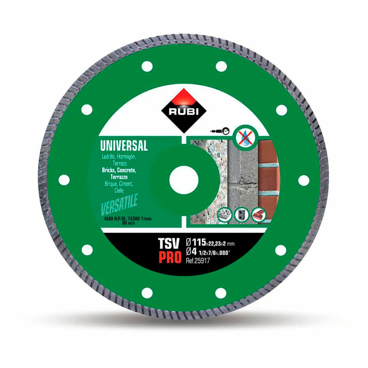 Disque de coupe rubi tsv pro 25917 o 230 mm s791195819. Diaytar Sénégal : Des milliers de produits à portée de clic, livrés chez vous