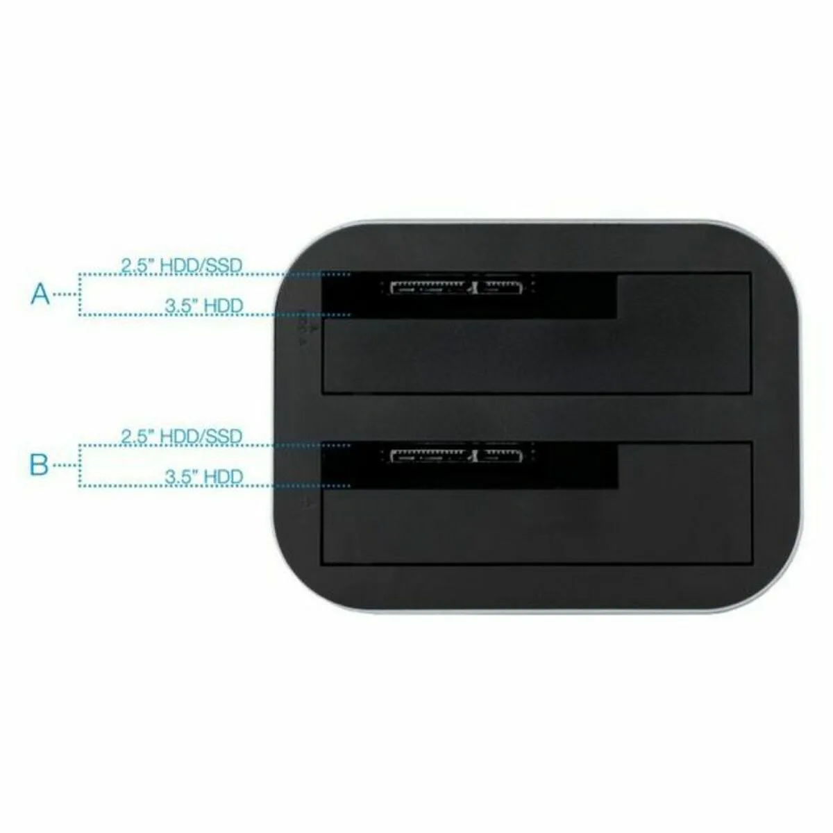 Dock station dual tooq tqds 805g 2 5 3 5 hdd ssd sata usb 3 0 s990744583. Des milliers de références à découvrir sur Diaytar Sénégal