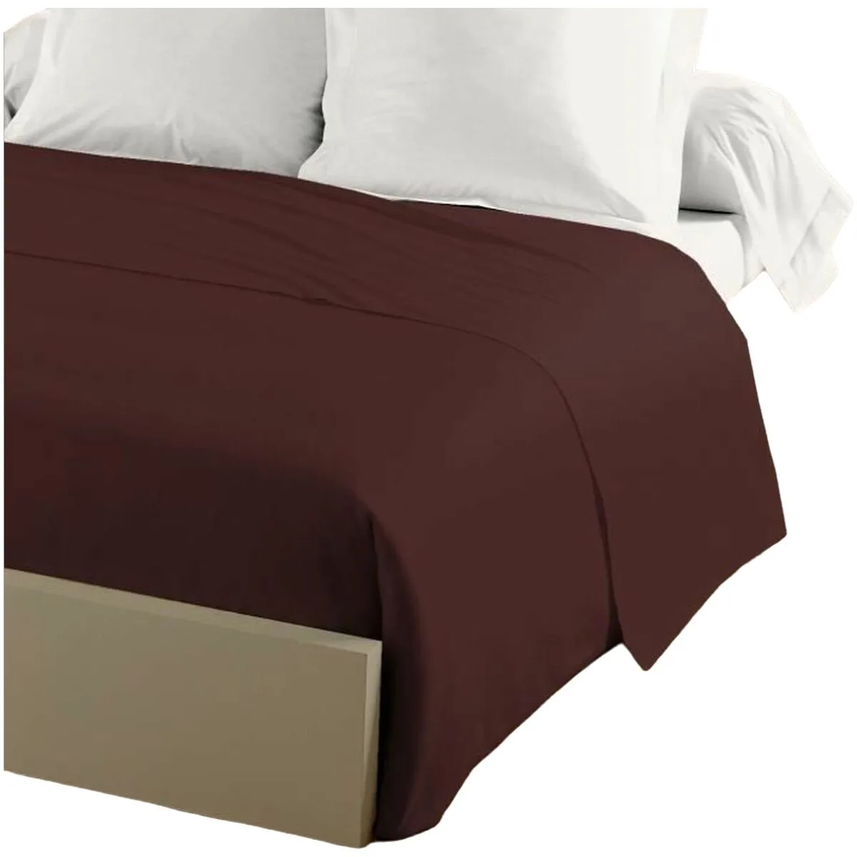 Drap lovely home marron 240 x 300 cm s7100750992. Votre centre commercial virtuel au Sénégal : Diaytar