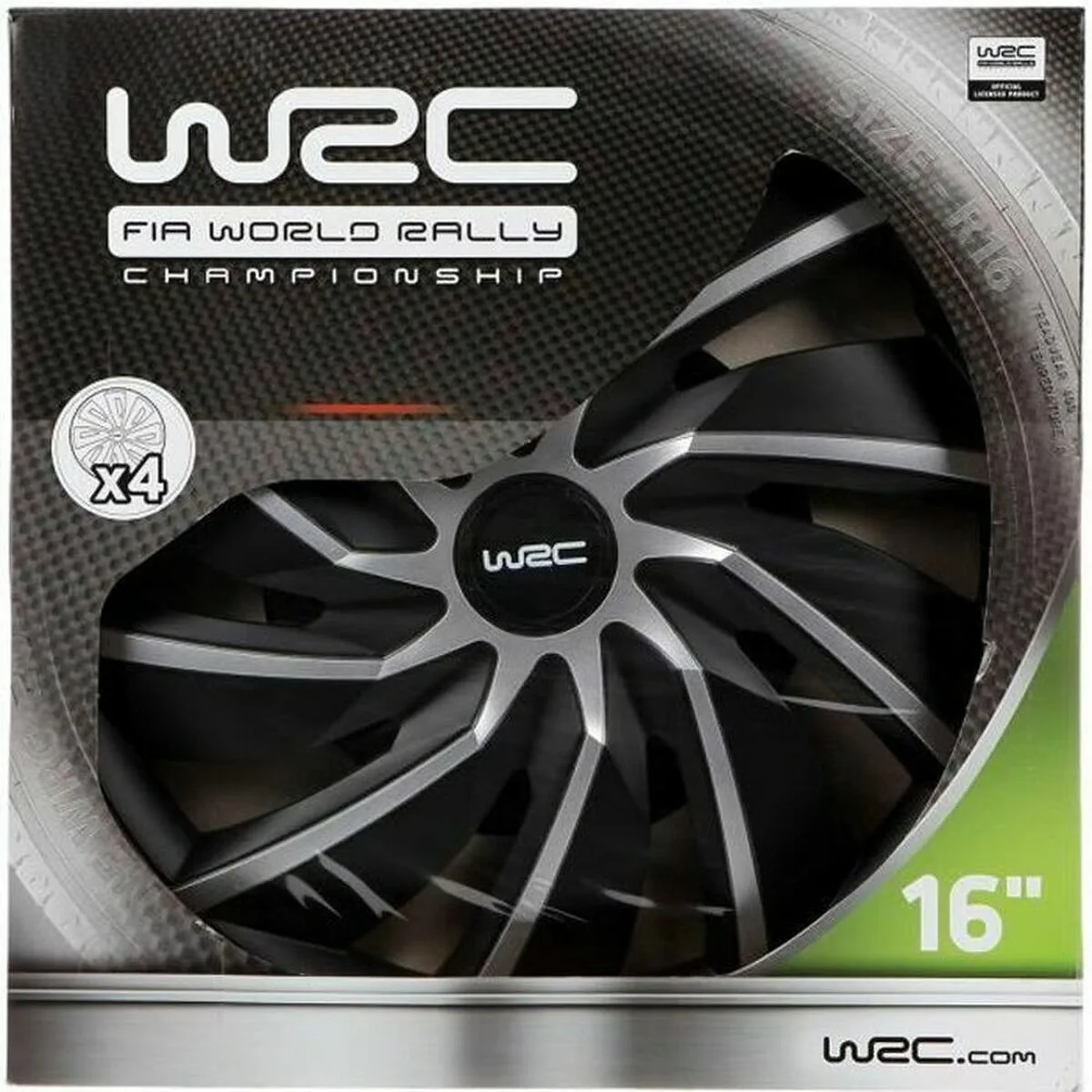 Enjoliveur wrc wrc 4 turbo gris argente noir mat 16 4 pieces s711792367. Diaytar : Des prix qui défient toute concurrence