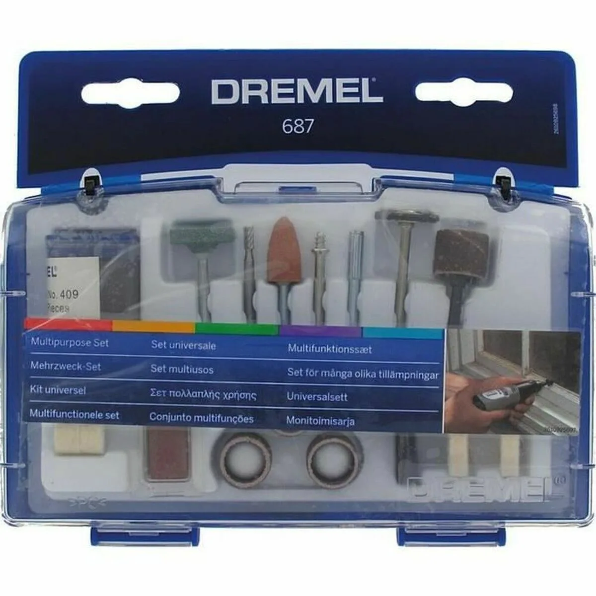 Ensemble d accessoires pour outils multiples dremel 687 52 pieces s716768458. Vos marques préférées à prix réduits sur Diaytar