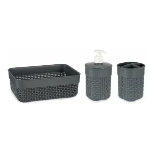 Ensemble de bain berilo anthracite plastique s361104787. Des économies garanties sur chaque commande avec Diaytar