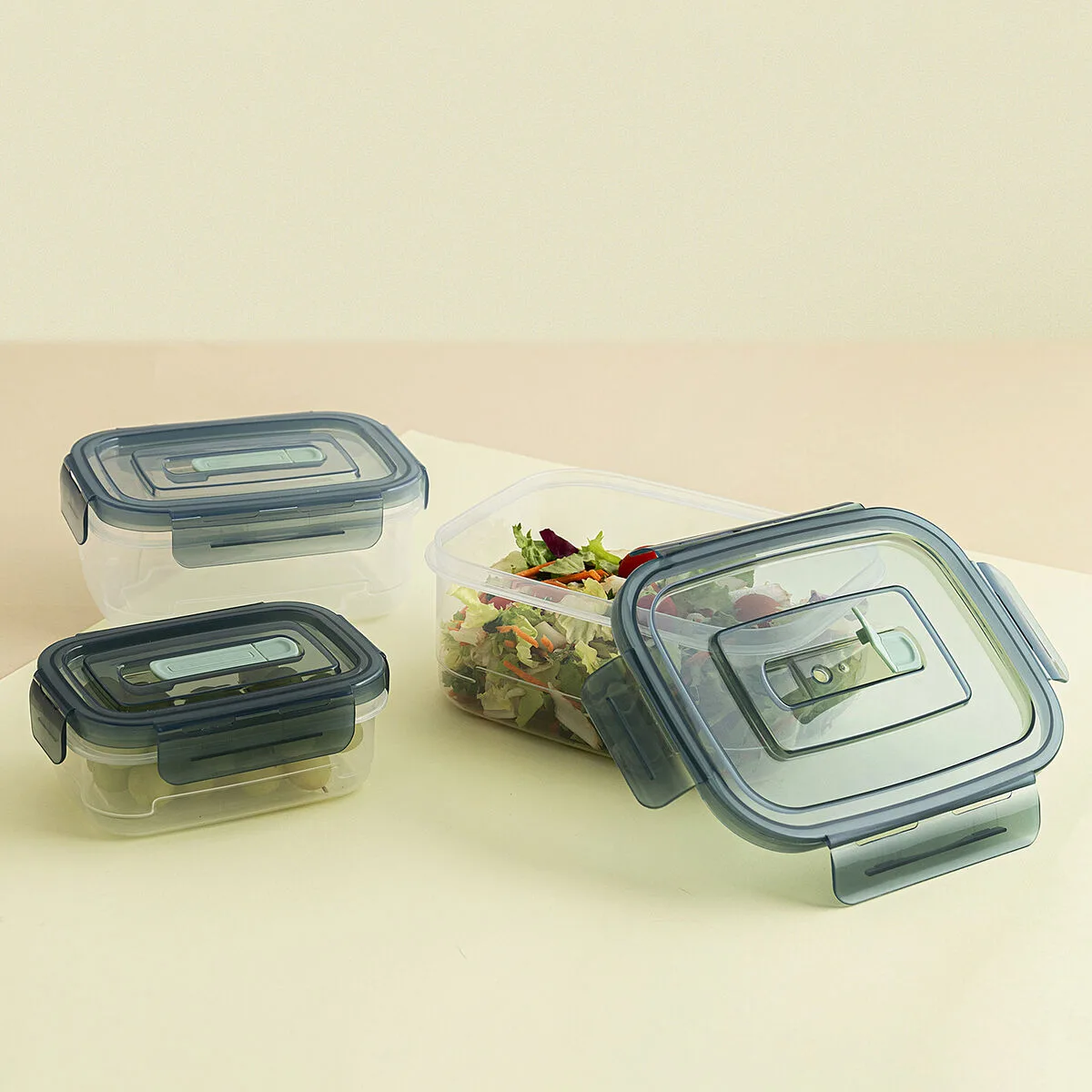 Ensemble de boites a lunch quid minimal vert plastique 500 ml 1 l 1 8 l 3 pieces s271266884. Diaytar : Des prix qui défient toute concurrence