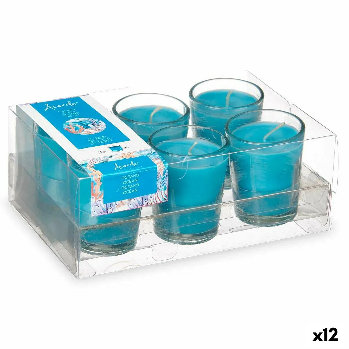 Ensemble de bougies parfumees acorde 48 e ar ocean verre 12 unites s363214182. Révolutionnez votre façon d'acheter avec Diaytar