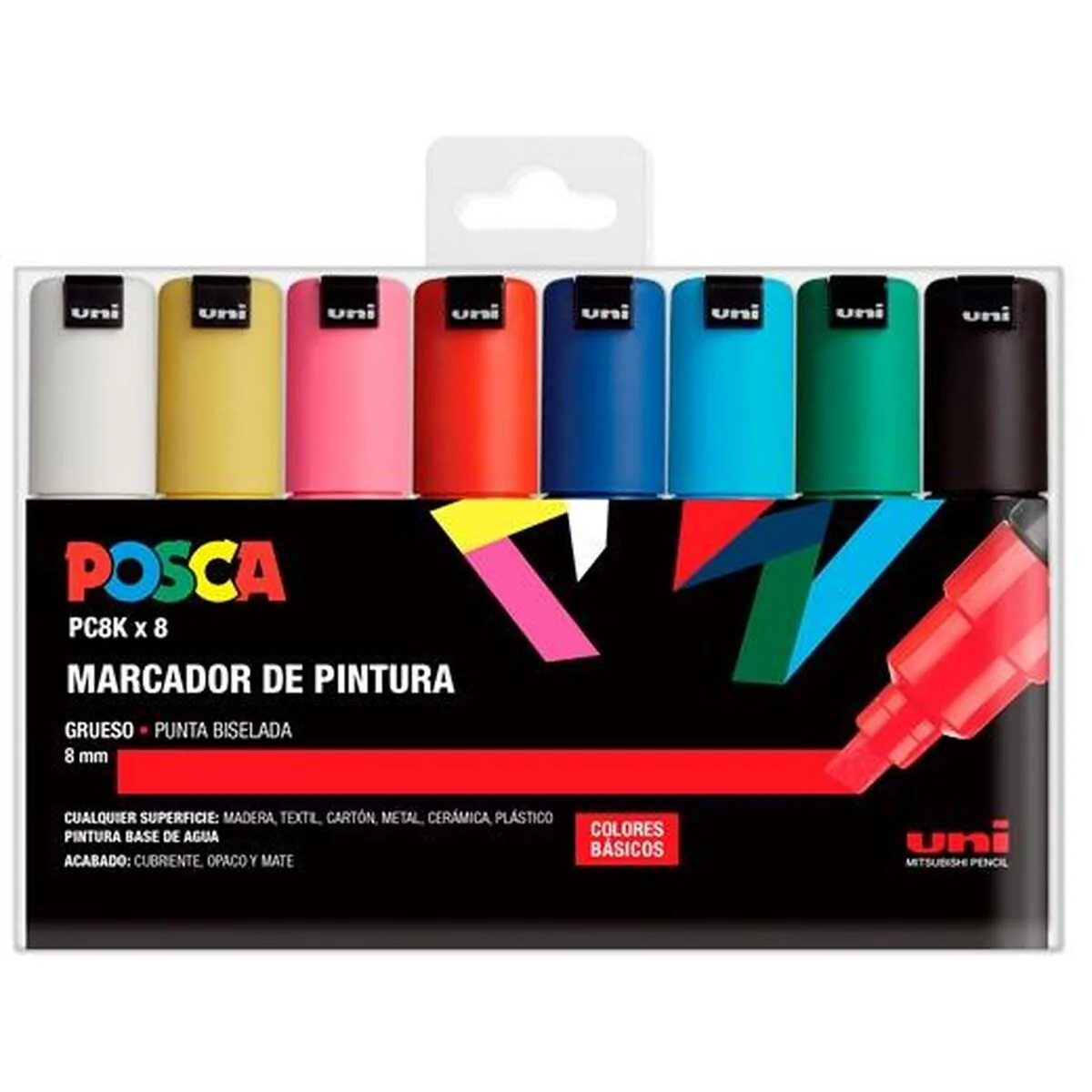 Ensemble de marqueurs posca pc 8k multicouleur 8 mm 8 pieces s841898877. Transformez votre façon de consommer avec Diaytar Sénégal
