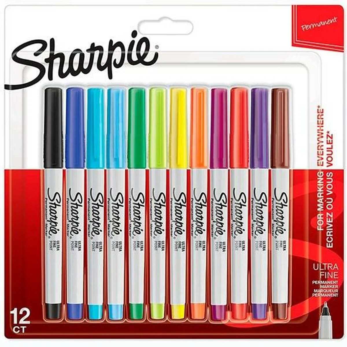 Ensemble de marqueurs sharpie 2065408 multicouleur 12 pieces s841748914. Un océan de bonnes affaires sur Diaytar Sénégal