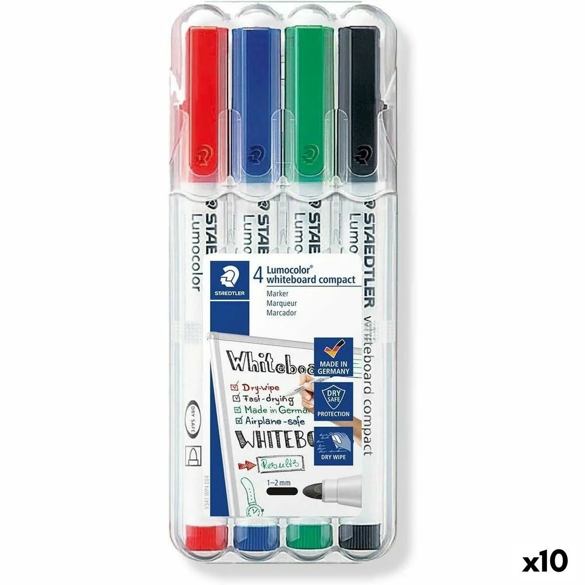 Ensemble de marqueurs staedtler lumocolor 4 pieces 10 unites s844072073. L'alternative e-commerce intelligente au Sénégal : Diaytar