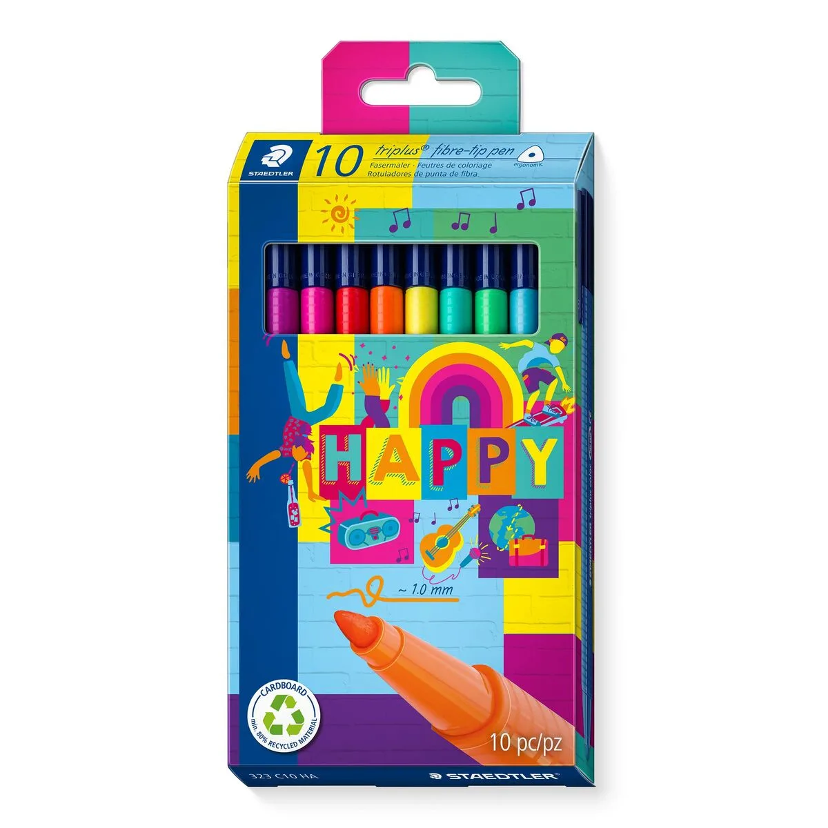 Ensemble de marqueurs staedtler triplus 10 pieces multicouleur s842635747. Diaytar : Votre source de bonnes affaires en ligne