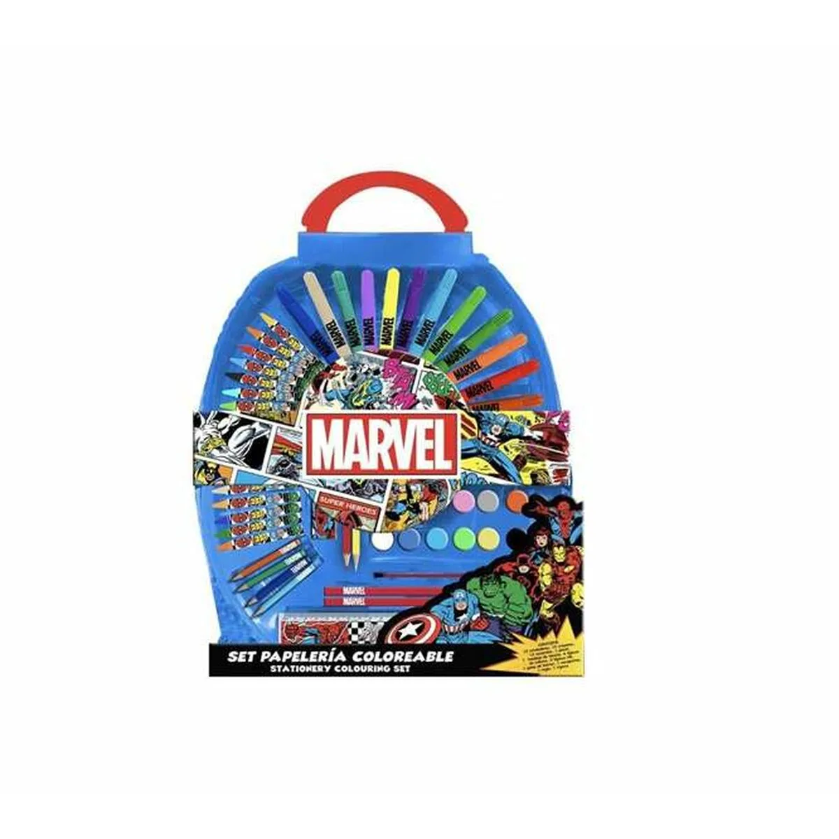 Ensemble de papeterie marvel bleu s245511534. Révolutionnez votre façon d'acheter avec Diaytar