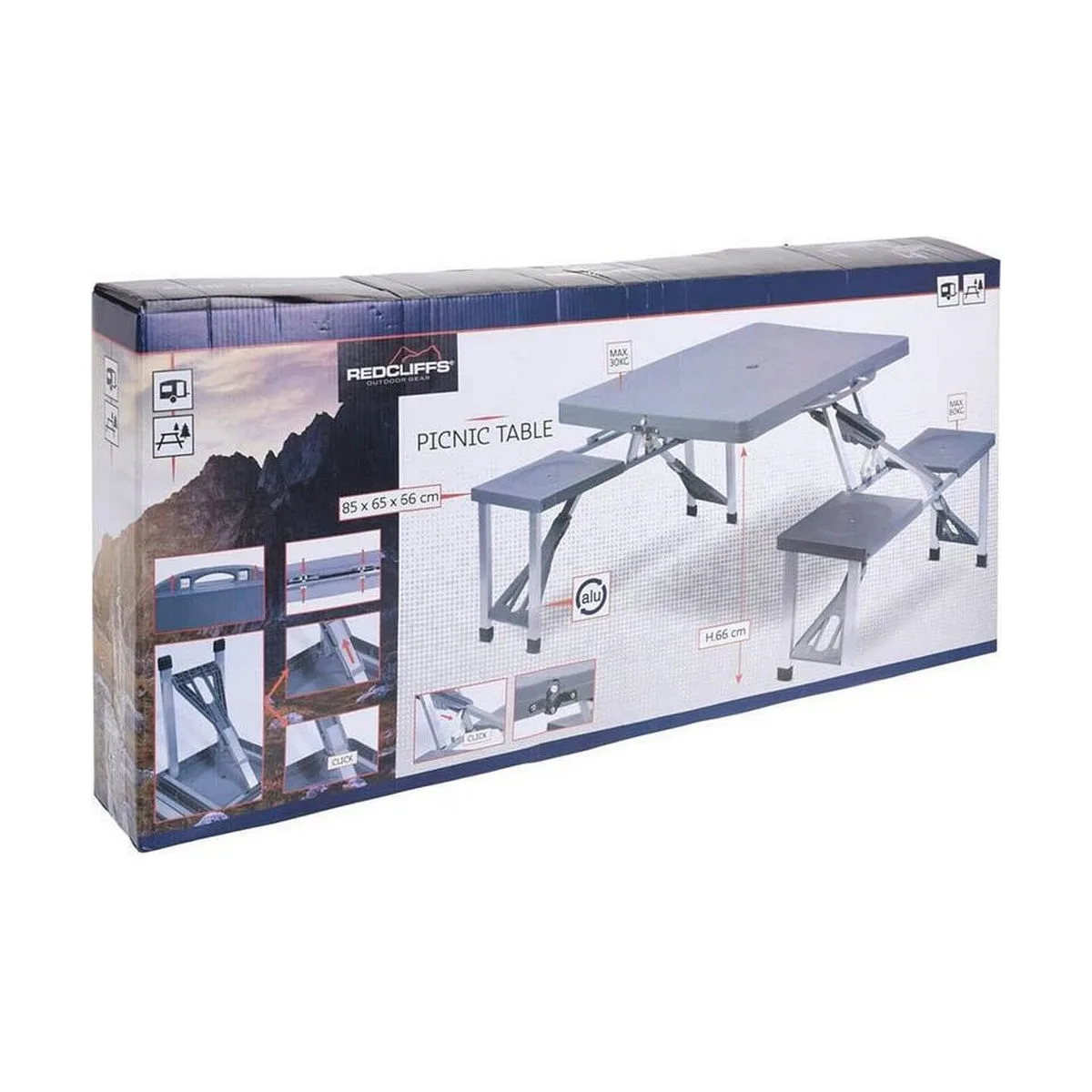 Ensemble table chaises redcliffs 85 5 x 65 x 66 cm s791067925. L'univers du discount accessible 24/7 sur Diaytar Sénégal