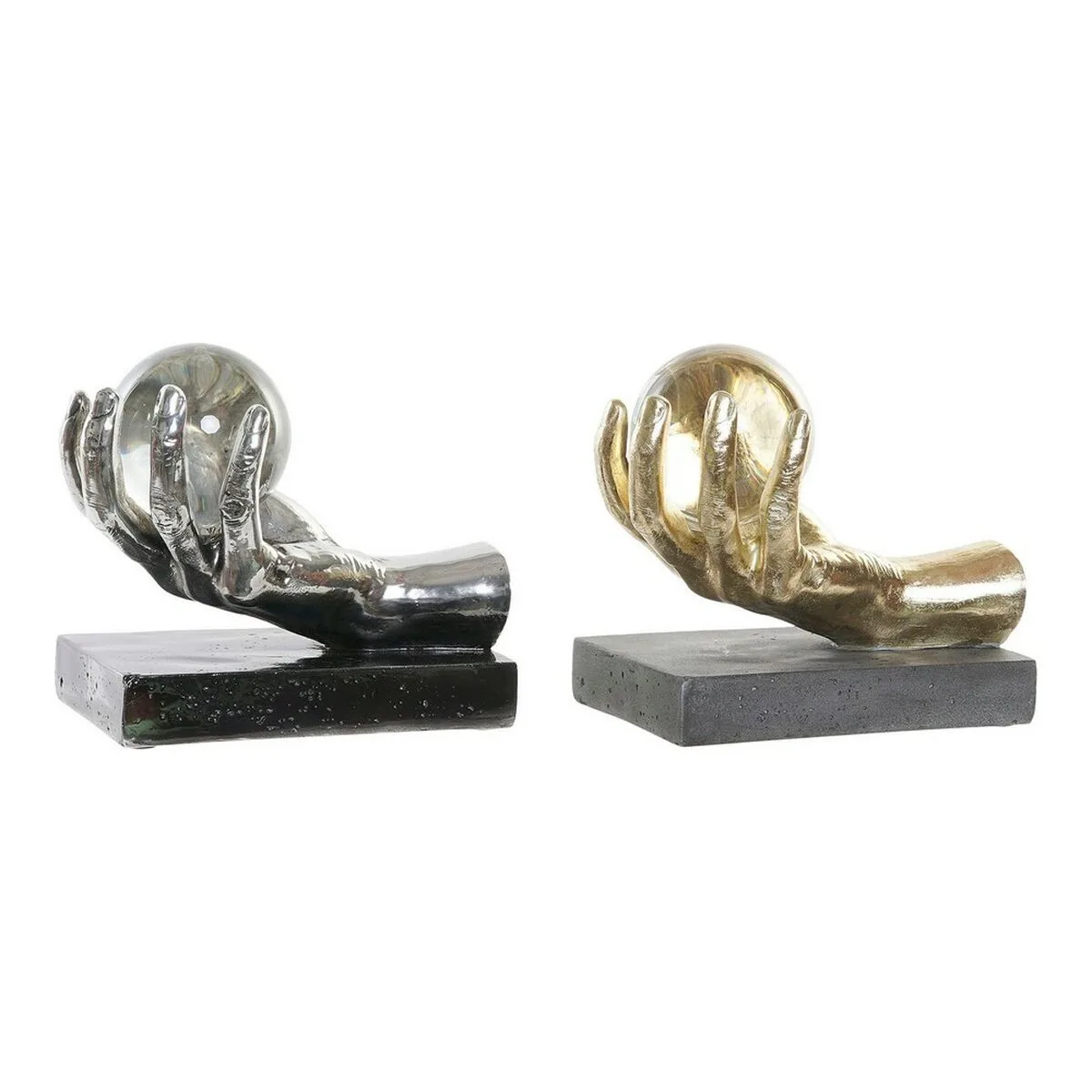 Figurine decorative dkd home decor dore argente main 50 ml 20 x 14 x 18 cm 2 unites s301408867. Diaytar : Connectez-vous aux meilleures offres