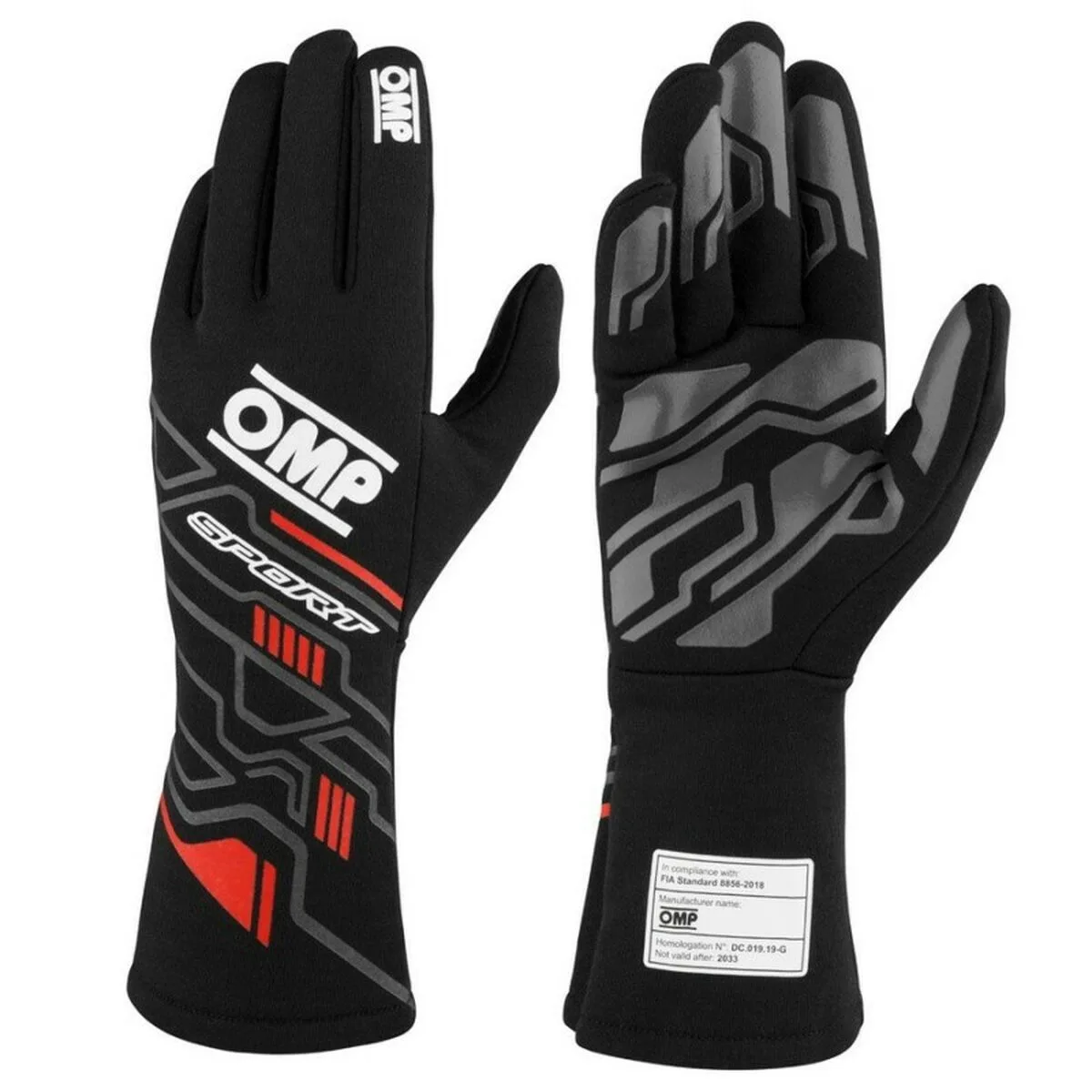 Gants de karting omp my2025 noir rouge fia 8856 2018 s3711683291. Votre satisfaction, notre priorité chez Diaytar