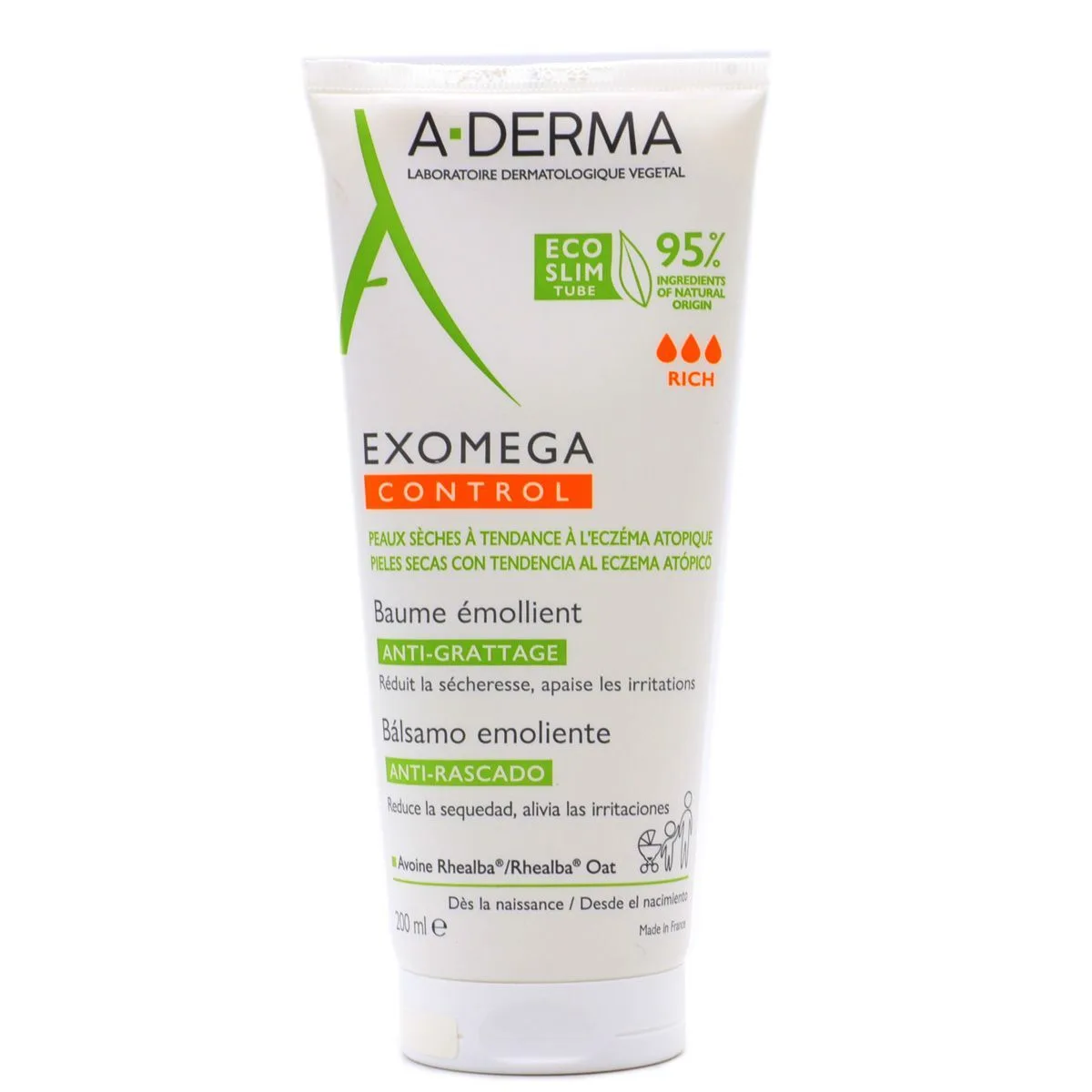 Gel de douche a derma exomega 200 ml m011516734. Faites-vous plaisir sans culpabiliser avec Diaytar