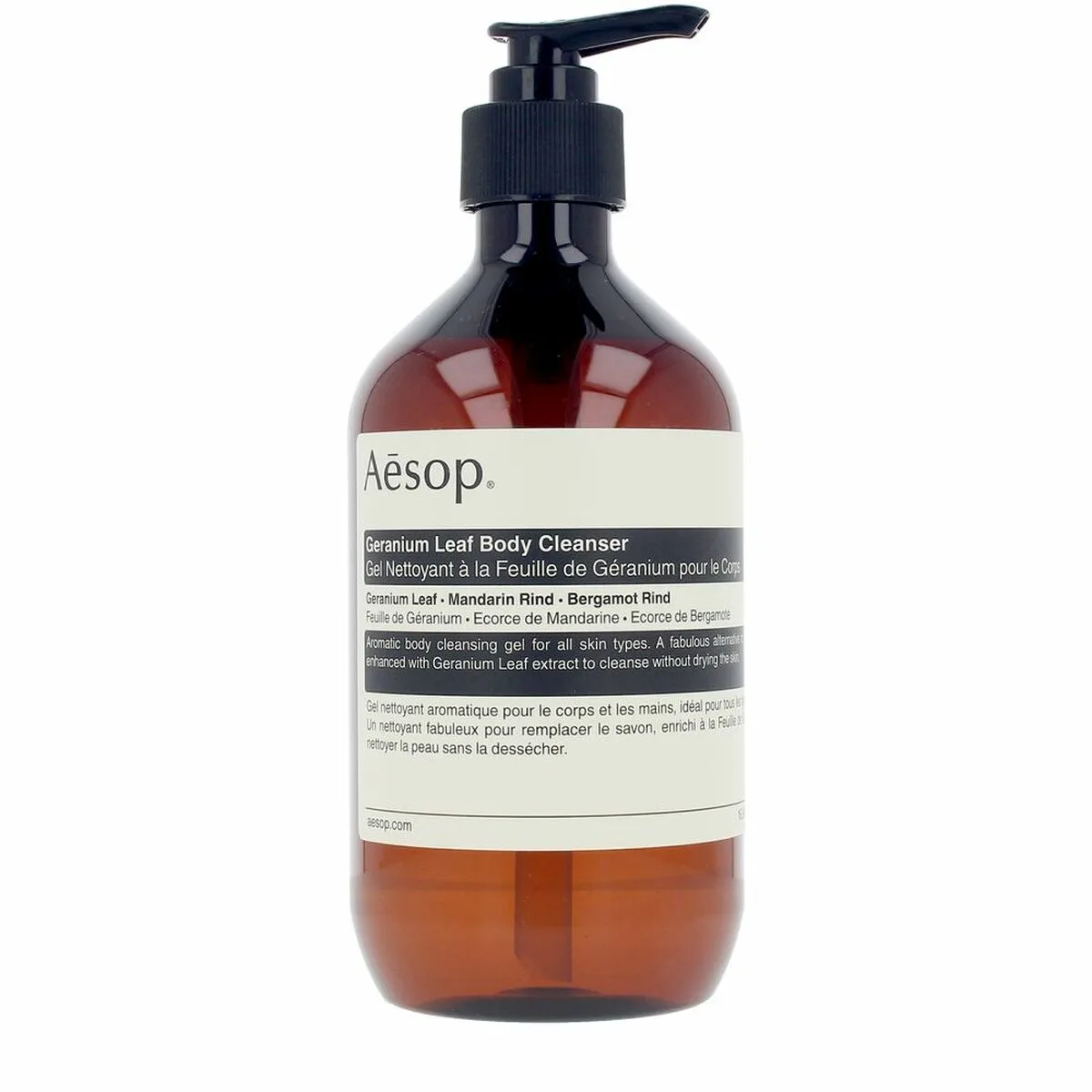 Gel nettoyant aesop geranium leaf 500 ml s0514557621. Achetez en toute sérénité sur Diaytar