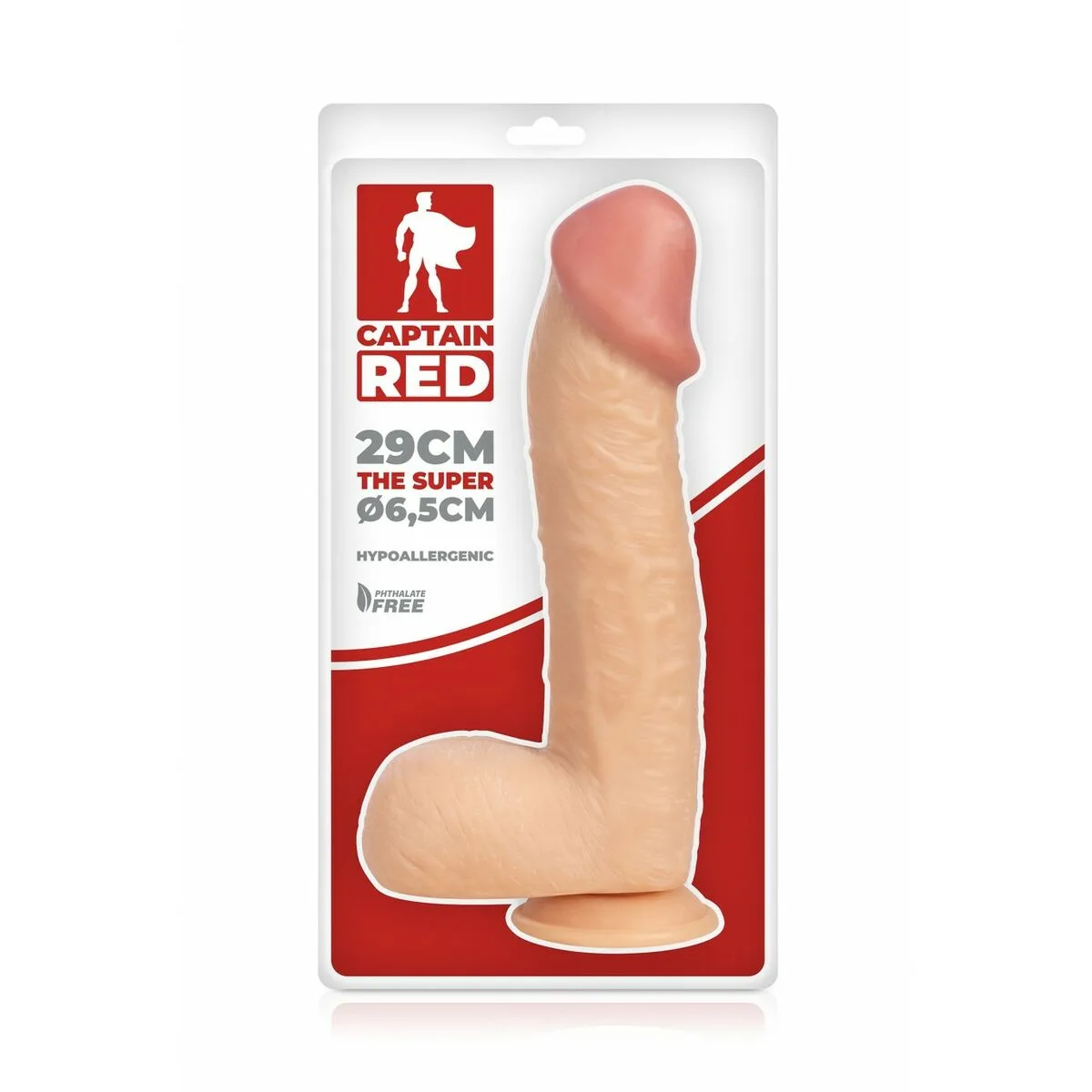 Gode realiste captain red 30 cm m040311963. Commandez en toute confiance sur Diaytar, votre marketplace de confiance