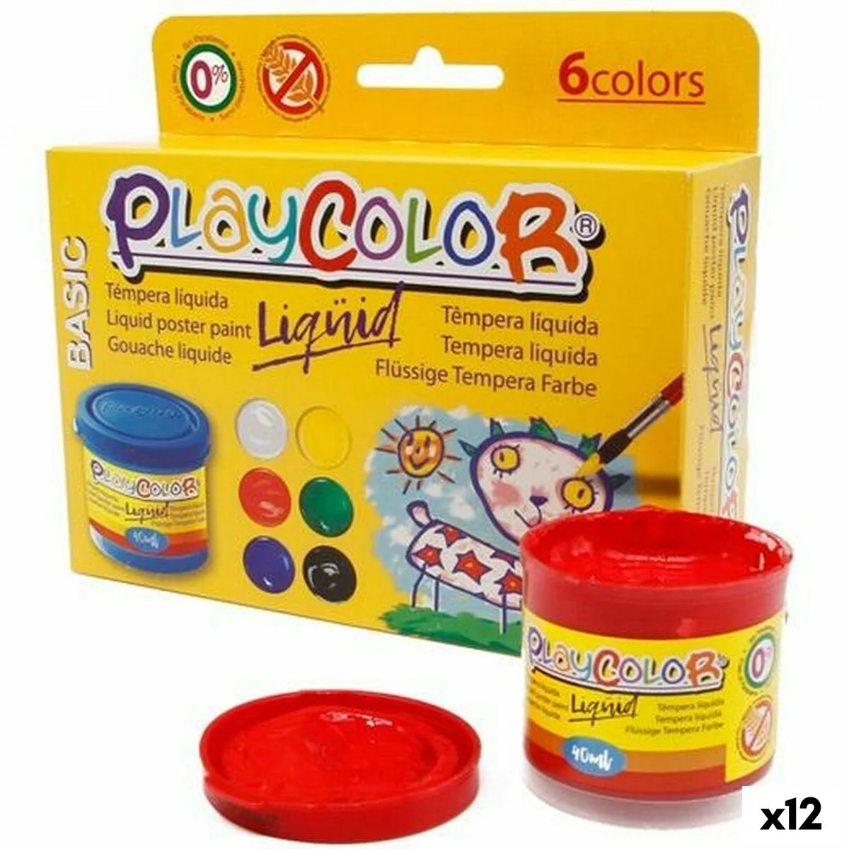 Gouache playcolor multicouleur 40 ml 12 unites s843440546. Simplifiez vos achats avec Diaytar, le e-commerce nouvelle génération