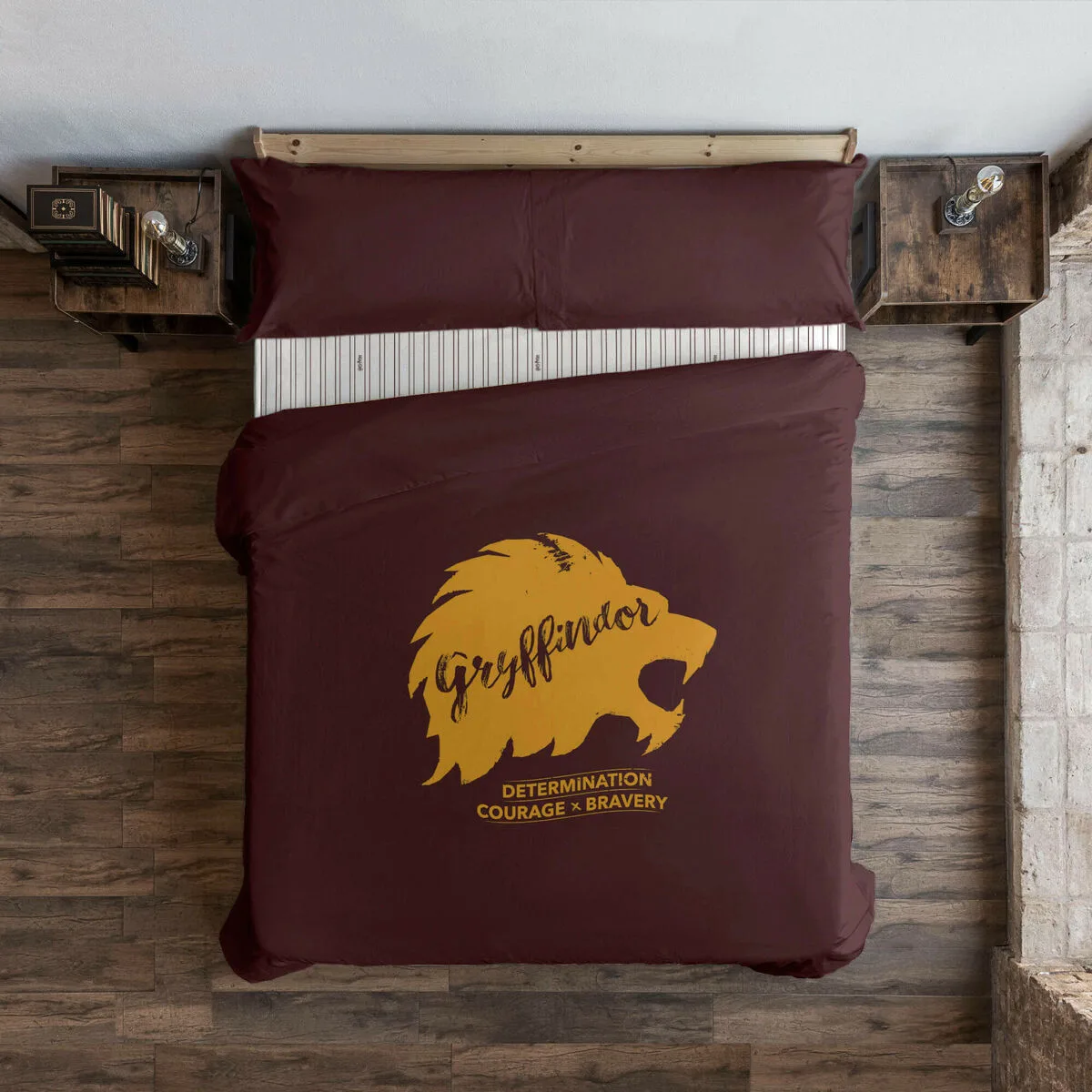 Housse de couette harry potter gryffindor values multicouleur 175 fils 140 x 200 cm lit 1 persone s980102416. Diaytar : La révolution discount est en marche