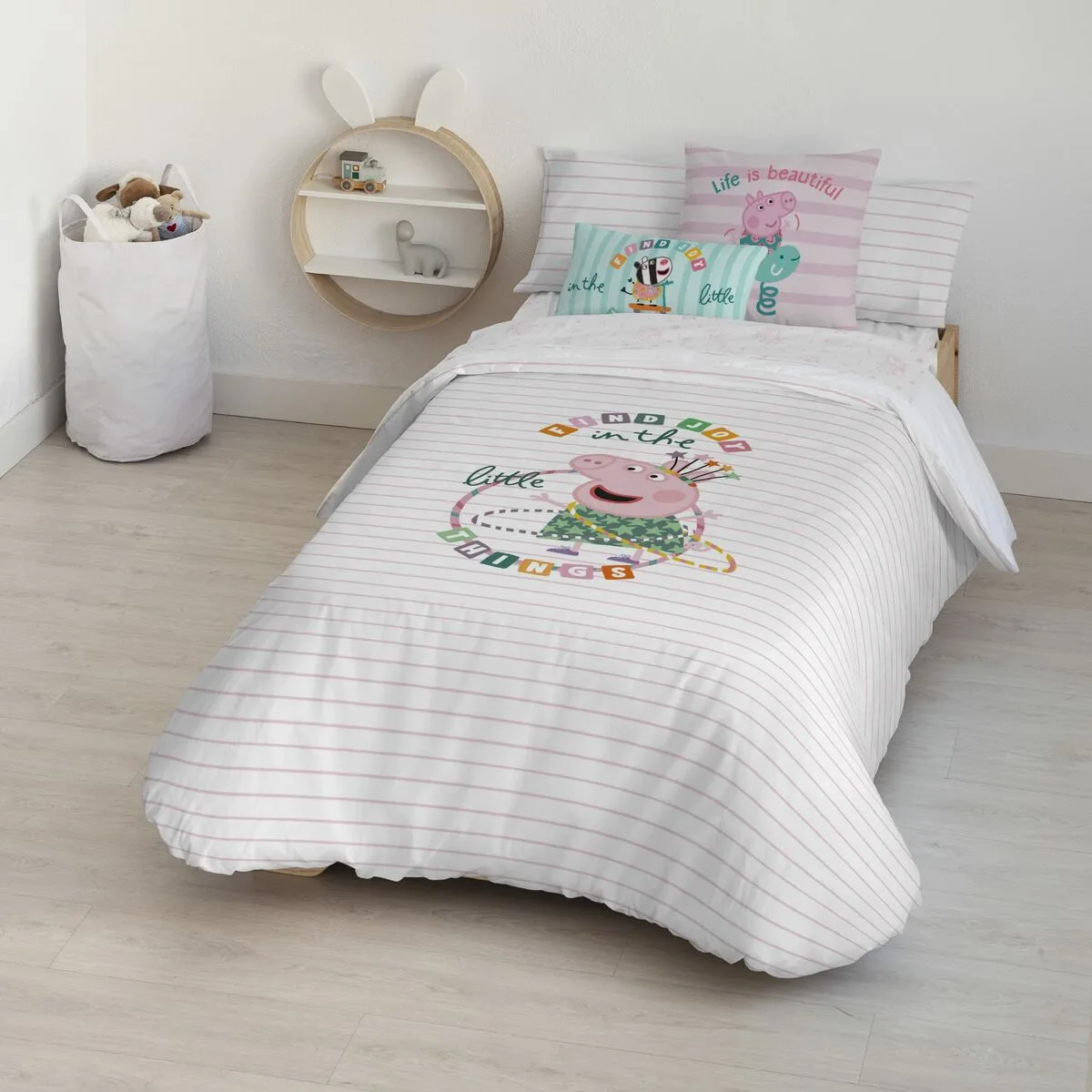 Housse de couette peppa pig find joy multicouleur 175 fils 140 x 200 cm s980328530. Révolutionnez votre façon d'acheter avec Diaytar
