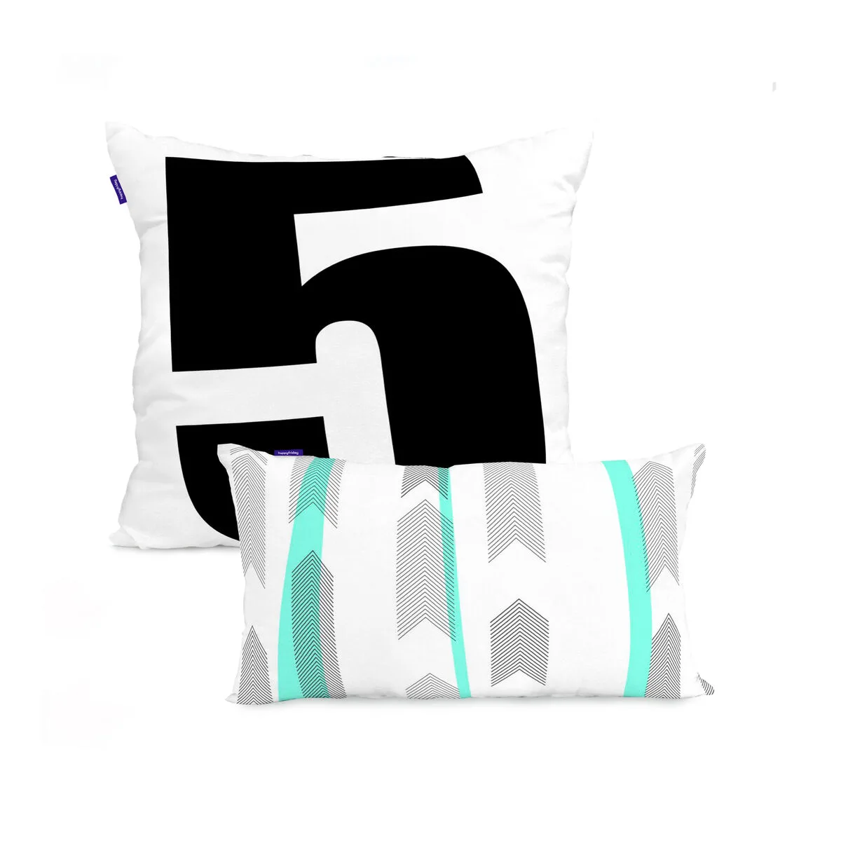 Housse de coussin happyfriday blanc five multicouleur 2 pieces d161398976. Diaytar : Parce que bien acheter, c'est économiser