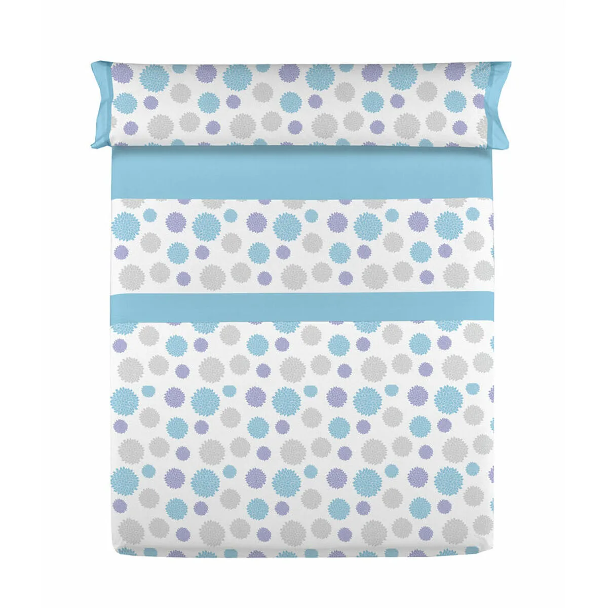 Jeu de draps d or sole bleu lit 1 persone d210016996. Le discount haut de gamme, c'est possible avec Diaytar