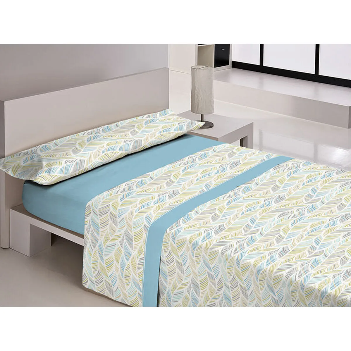Jeu de draps libela pirine saona bleu gran lit 2 persones d210264639. Transformez votre façon de consommer avec Diaytar Sénégal