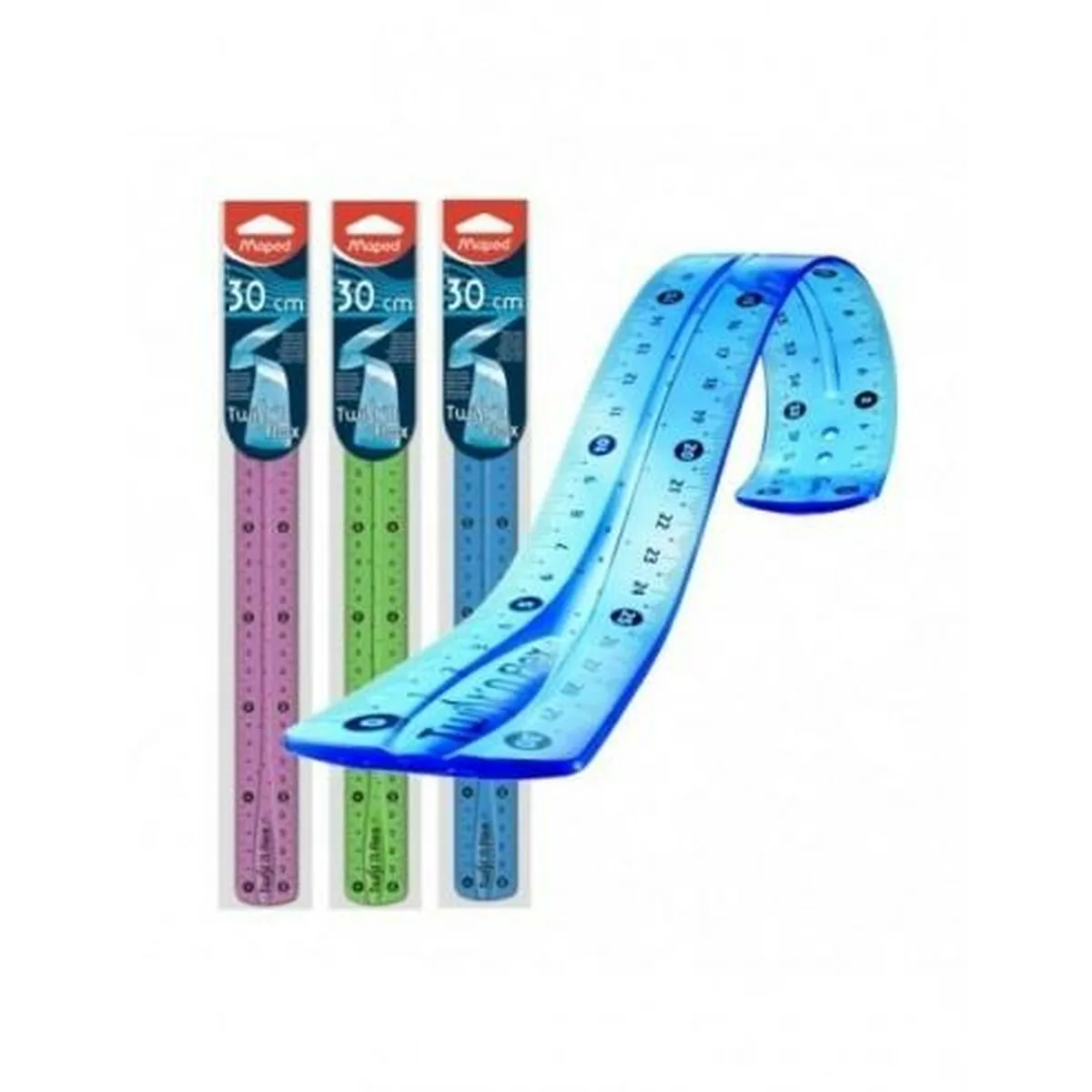 Jeu de regles maped twist n flex multicouleur 30 cm 20 unites s842489034. Diaytar Sénégal : Le choix, la qualité, l'économie réunis