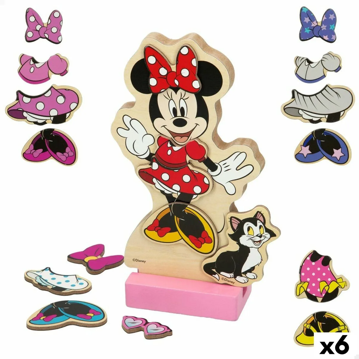 Jeu en bois disney minnie mouse s890024759. Votre satisfaction, notre priorité chez Diaytar