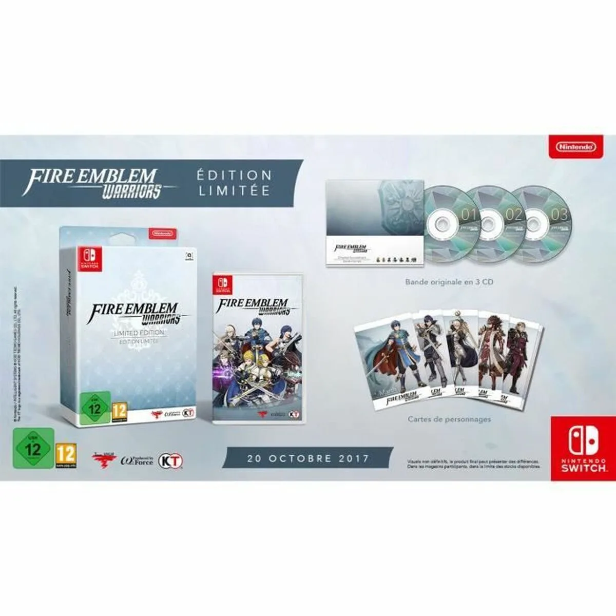 Jeu video pour switch nintendo fire emblem warriors s7100332692. Diaytar : L'excellence du service, la douceur des prix