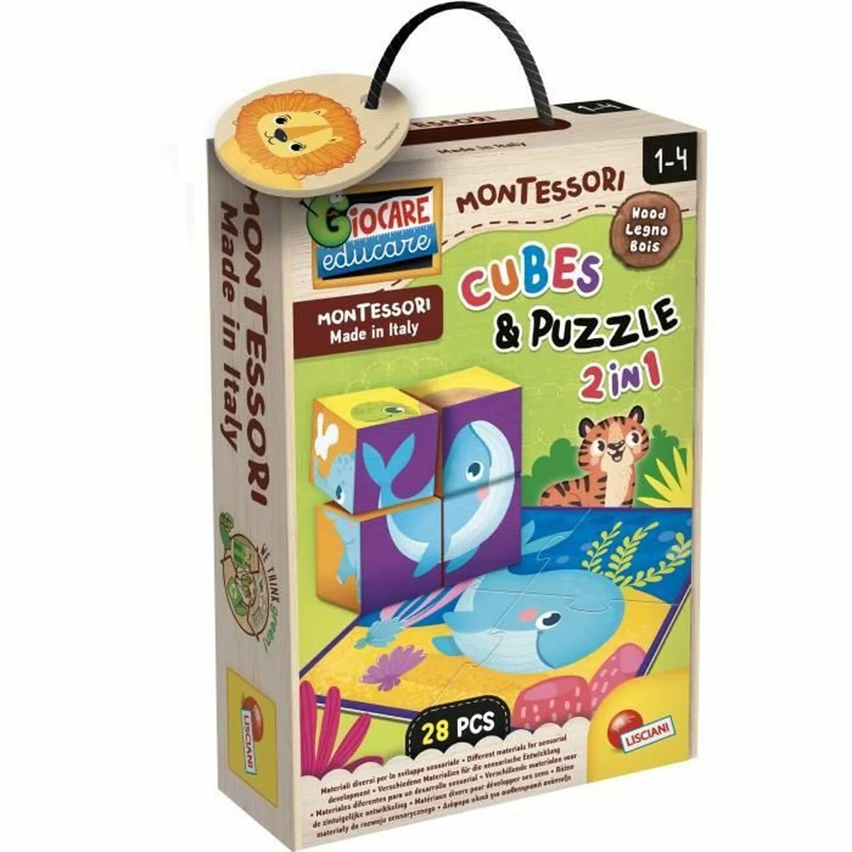 Jouet educatif lisciani giochi cubes puzzle s719876898. Des économies garanties sur chaque commande avec Diaytar