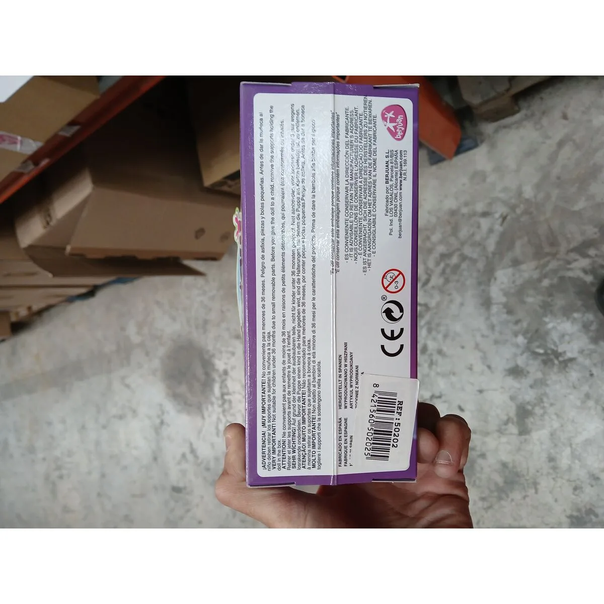 Jouet peluche mosquidolls berjuan 50202 24 cm 24 cm s240783084. Diaytar : Des prix mini pour un service maxi