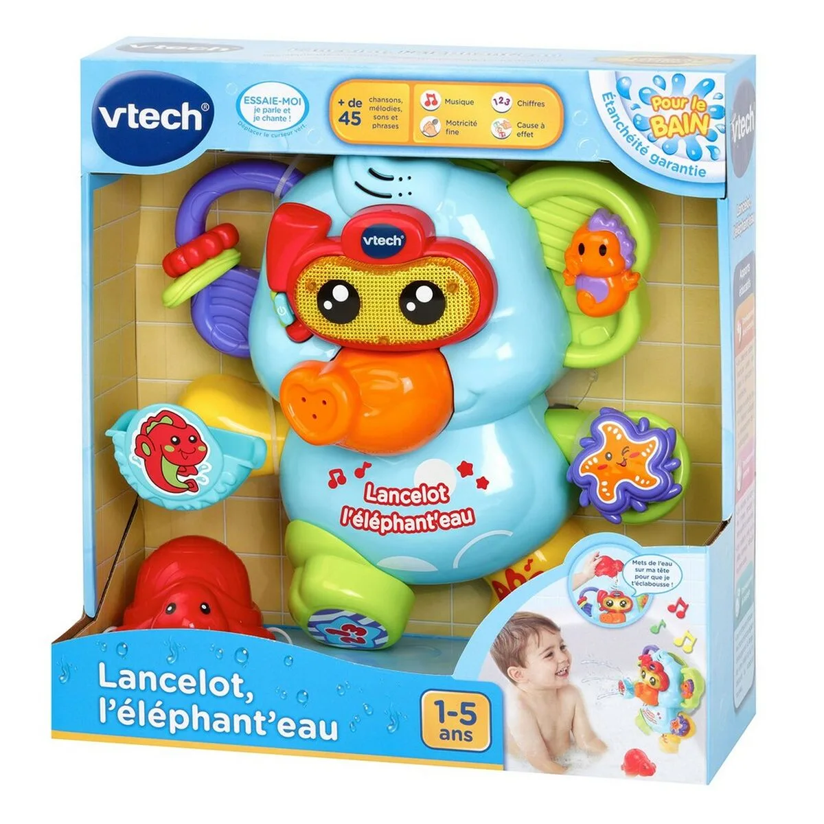 Jouet pour le bain vtech baby lancelot the elephant eau s712226628. Vos marques préférées à prix réduits sur Diaytar