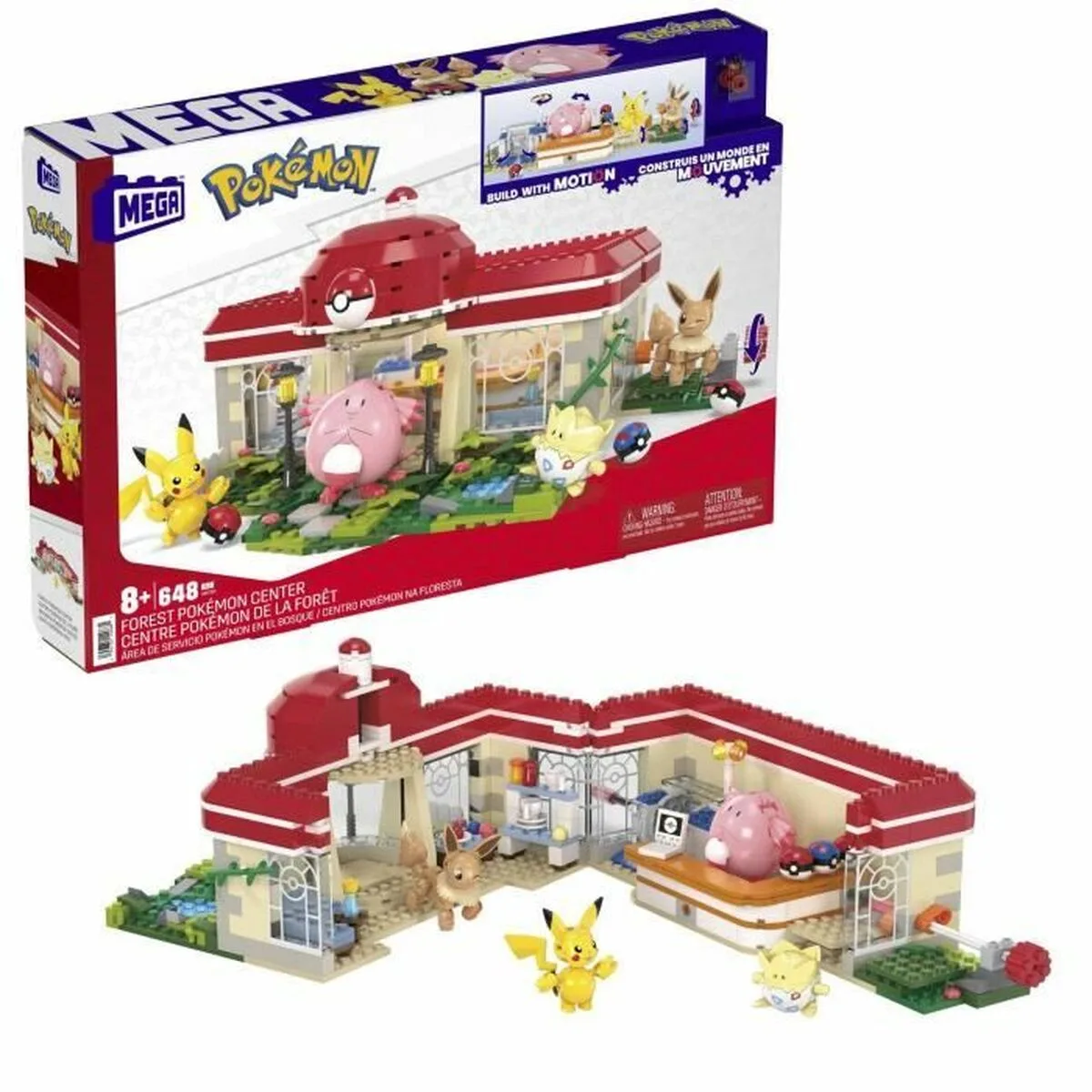Kit de construction pokemon mega construx forest pokemon center 648 pieces s719245851. Diaytar : Des offres irrésistibles chaque jour