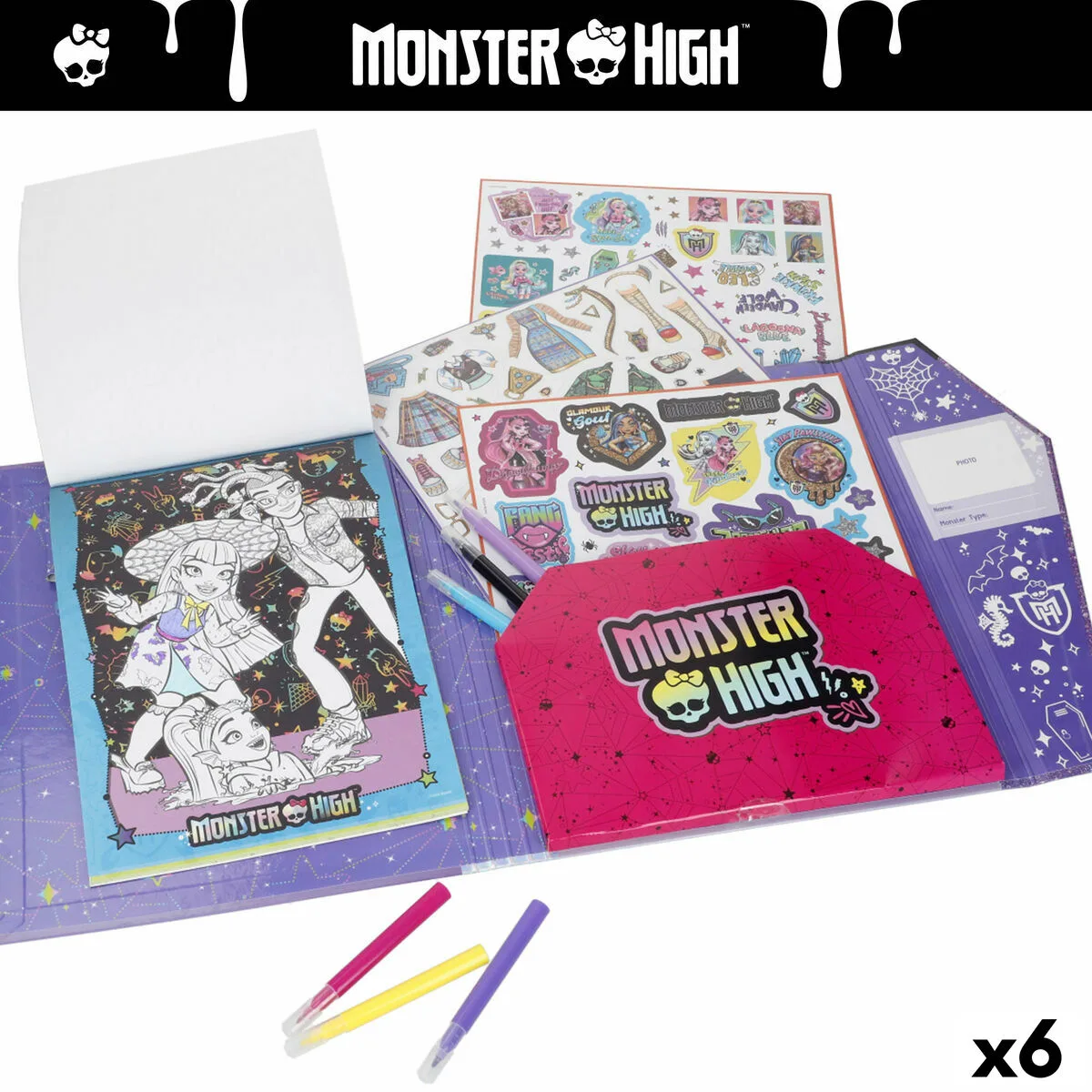 Kit de dessin monster high 6 unites s890563030. Shopping en ligne au Sénégal ? Pensez Diaytar !
